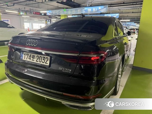 Audi A8 (D5) 2021 Черный из Кореи, фото 2