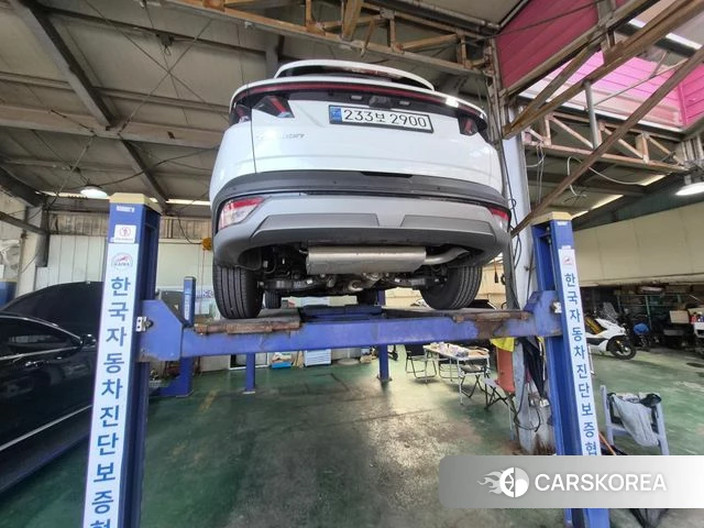 Hyundai The New Tucson Hybrid (NX4) 2024 Белый из Кореи, фото 2