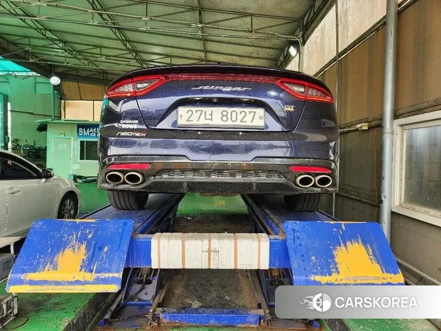 Kia Stinger 2019 Синий из Кореи, фото 2