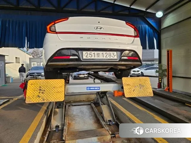 Hyundai Sonata (DN8) 2022 Белый из Кореи, фото 2