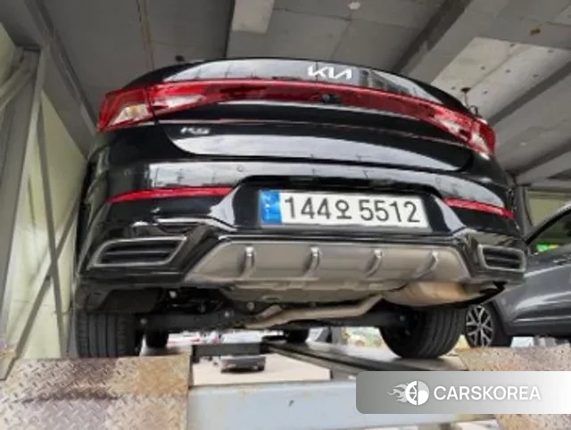 Kia K5 3rd generation 2022 Черный из Кореи, фото 2