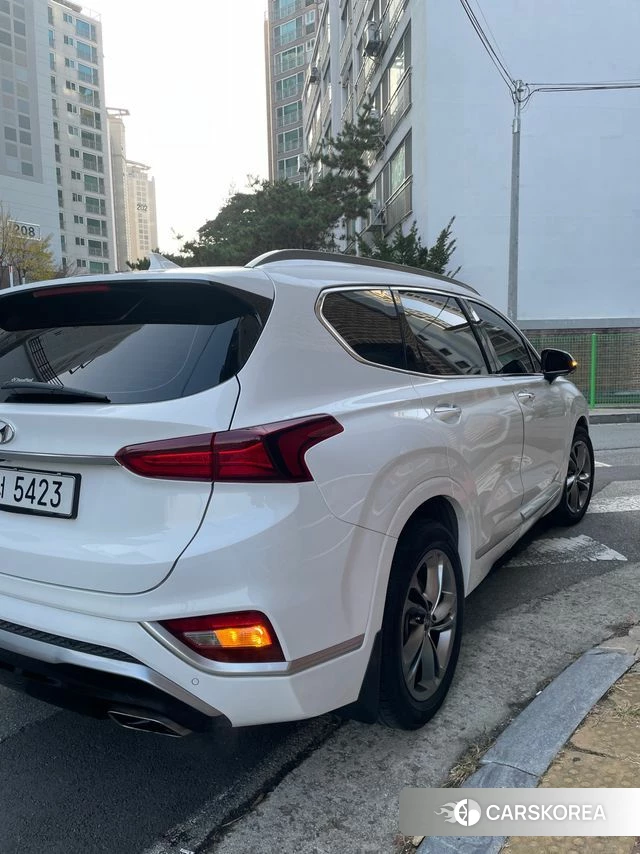 Hyundai Santa Fe TM 2019 Белый из Кореи, фото 5