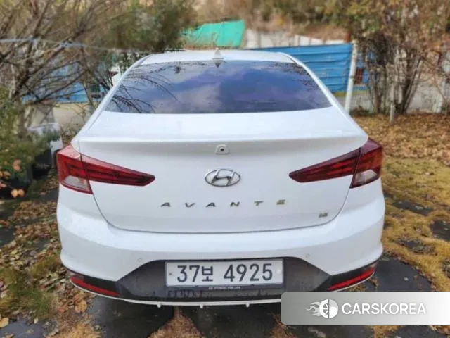 Hyundai The New Avante AD 2019 Белый из Кореи, фото 2