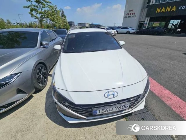 Hyundai Avante (CN7) 2021 Белый из Кореи, фото 3