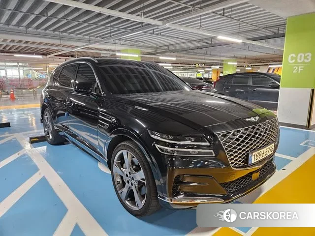 Genesis GV80 2022 Черный из Кореи, фото 6