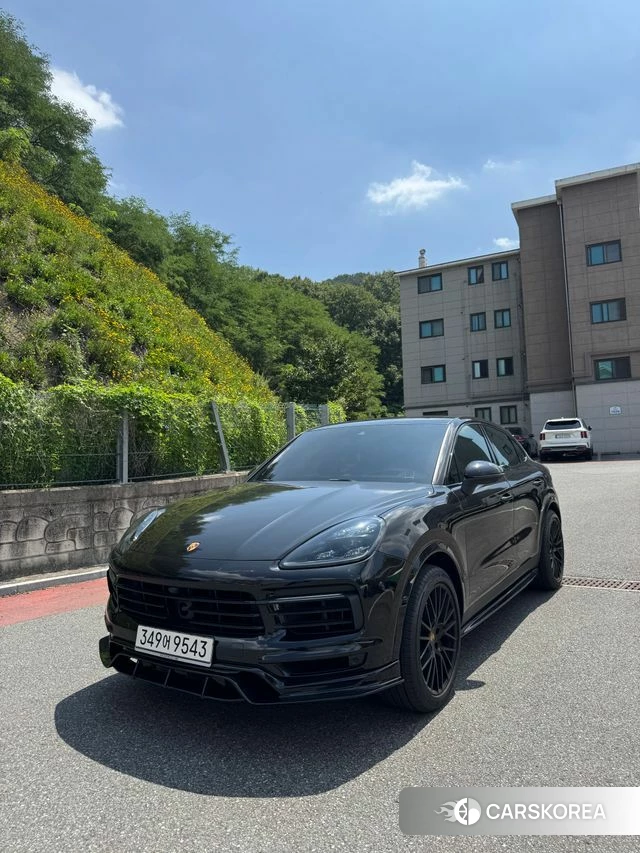 Porsche Cayenne (PO536) 2020 Черный из Кореи, фото 4