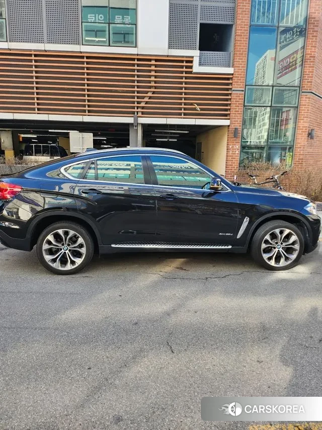 BMW X6 (F16) 2018 Черный из Кореи, фото 2