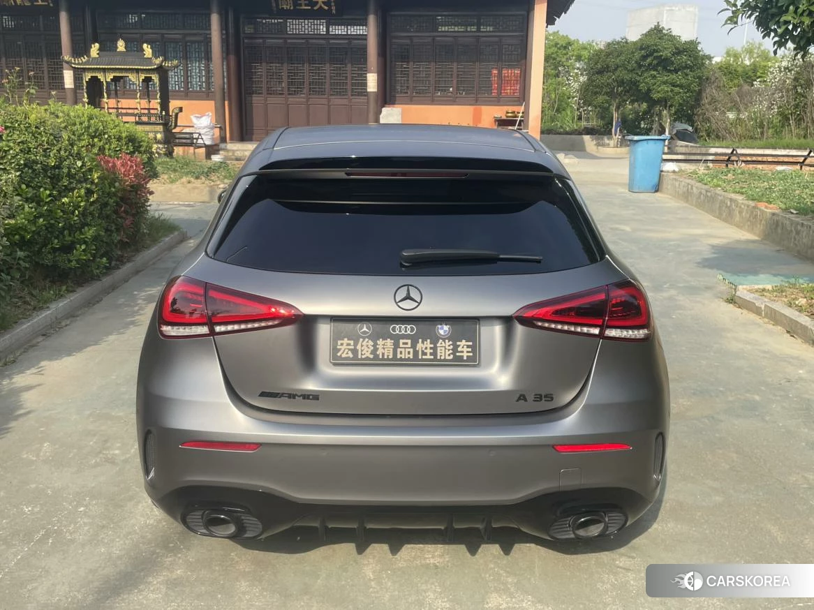 Mercedes-Benz Class A AMG (imported) 2021 Серебристо-серый из Китая, фото 2
