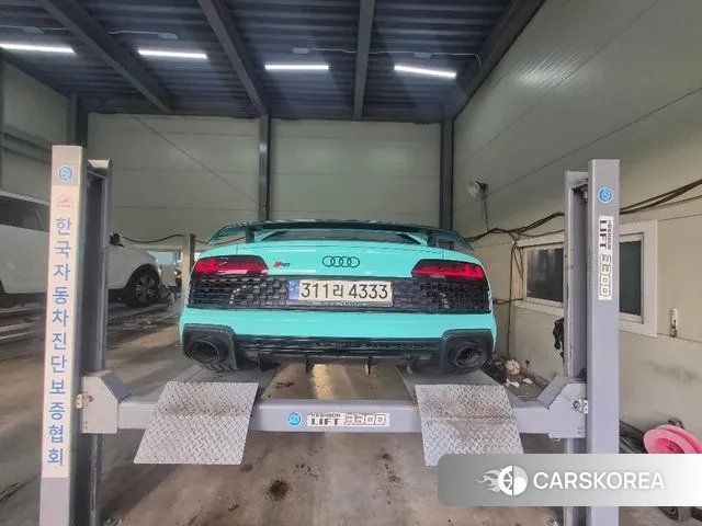 Audi R8 (4S) 2021 Синий из Кореи, фото 2