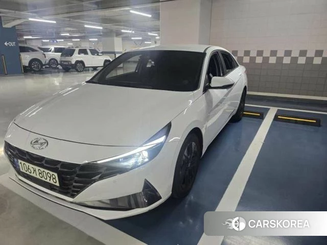 Hyundai Avante (CN7) 2021 Белый из Кореи, фото 5