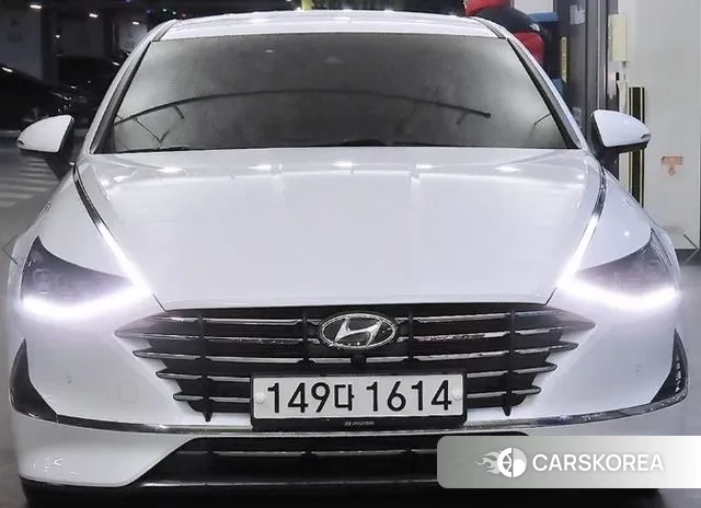 Hyundai Sonata (DN8) 2021 Белый из Кореи, фото 2