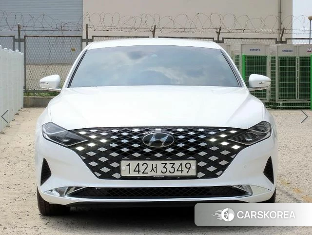 Hyundai The New Grandeur IG 2021 Белый из Кореи, фото 2