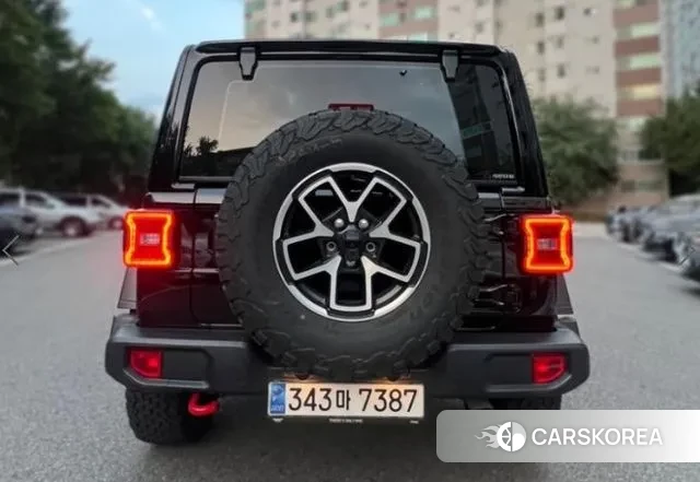 Jeep Wrangler (JL) 2024 Черный из Кореи, фото 2