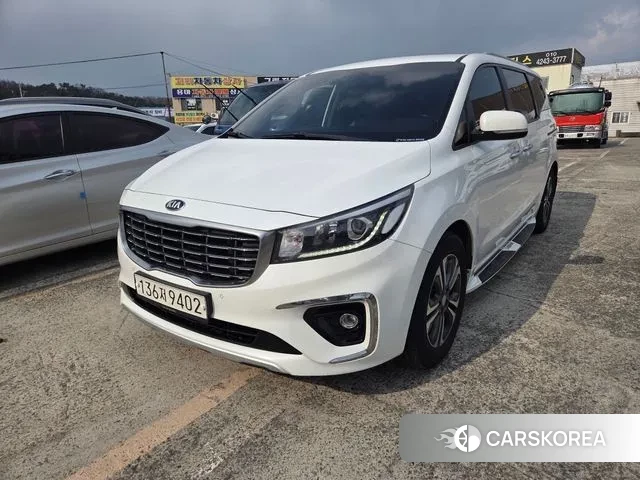 Kia The New Carnival 2018 Белый из Кореи, фото 2