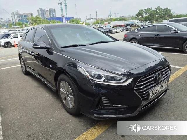 Hyundai Sonata New Rise Hybrid 2018 Черный из Кореи, фото 2