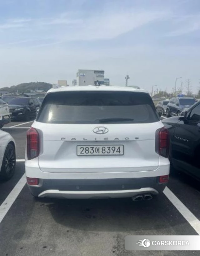 Hyundai Palisade 2022 Белый из Кореи, фото 2