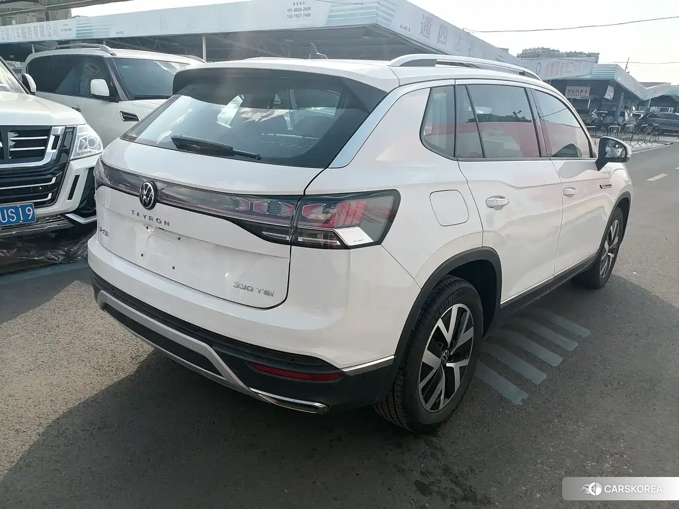 Volkswagen Tayron 2023 Белый из Китая, фото 3
