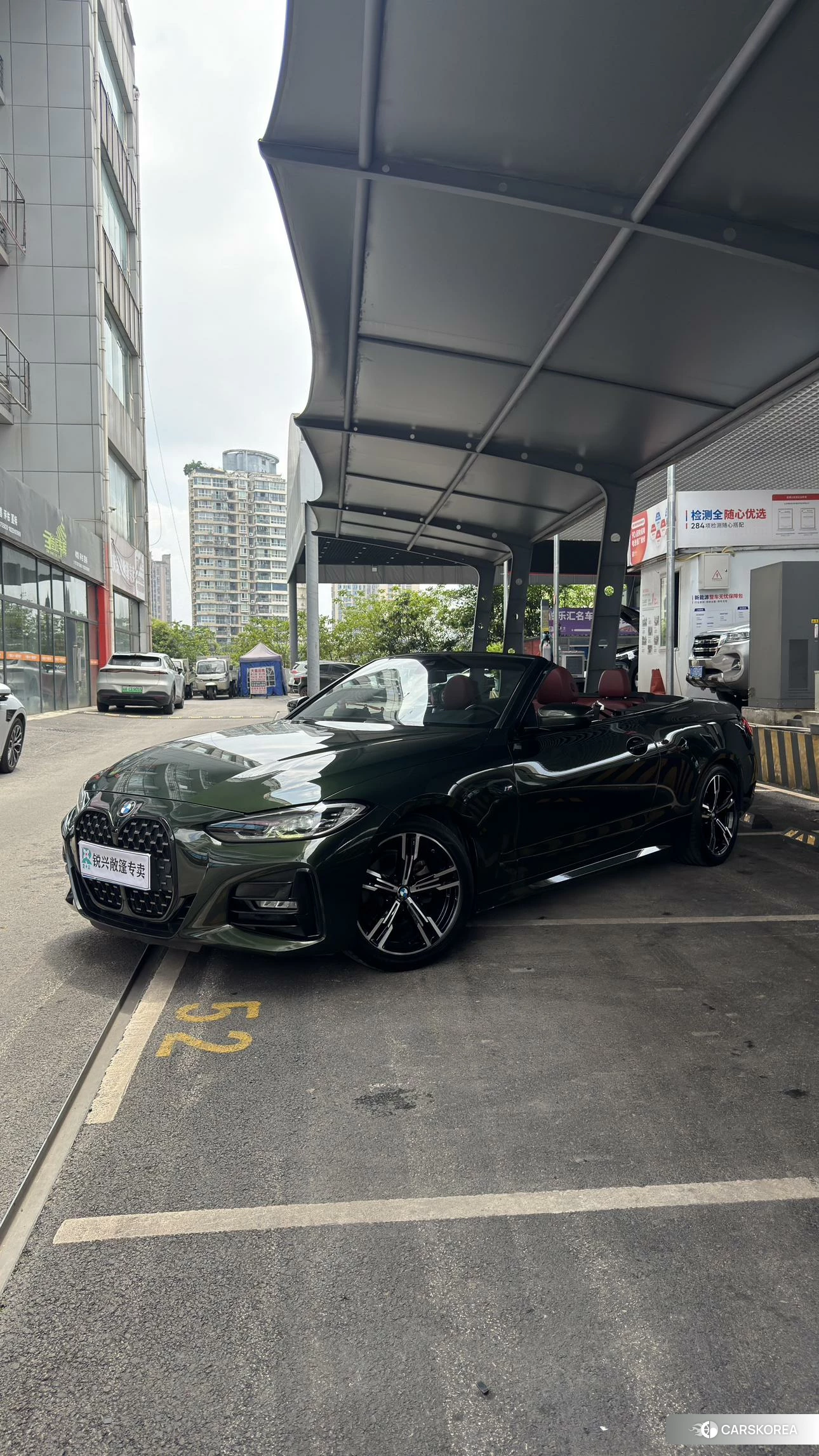 BMW 4 series 2021 Зеленый из Китая, фото 2