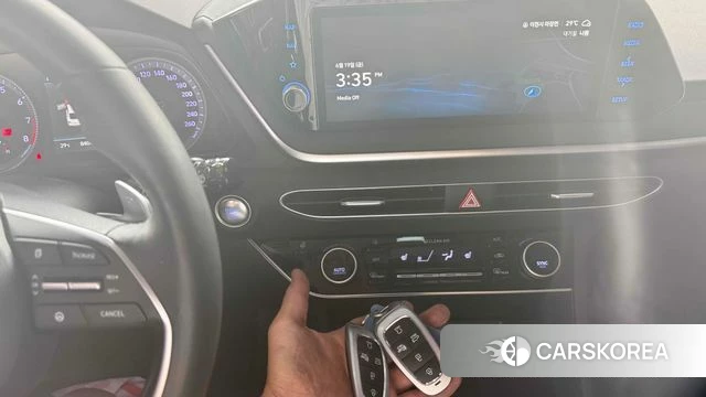 Hyundai Sonata (DN8) 2022 Белый из Кореи, фото 2