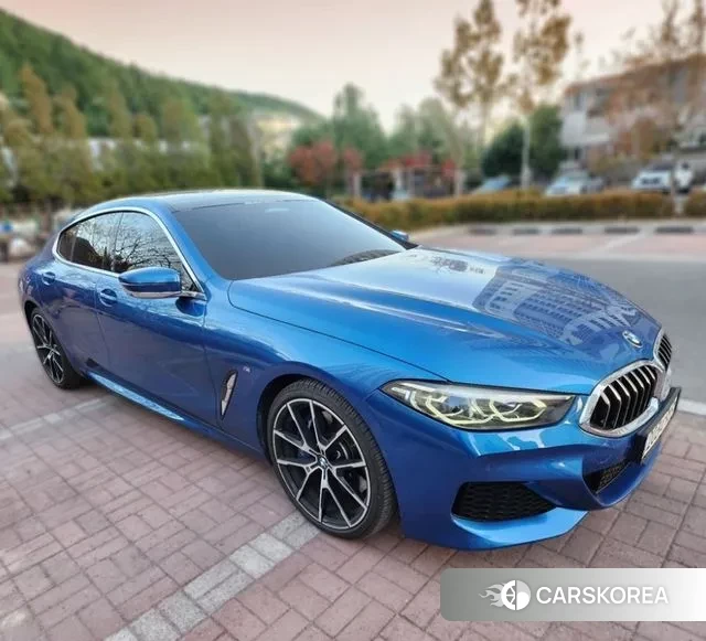 BMW 8 Series (G15) 2020 Синий из Кореи, фото 3