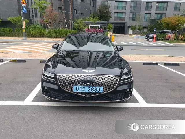 Genesis Electrified G80 (RG3) 2021 Черный из Кореи, фото 3