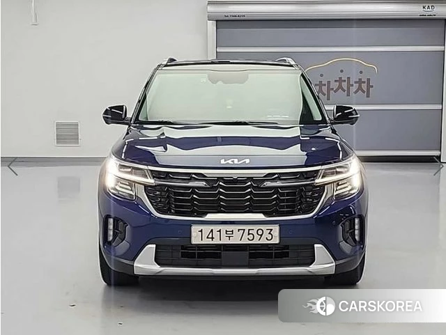 Kia The New Seltos 2022 Синий из Кореи, фото 2