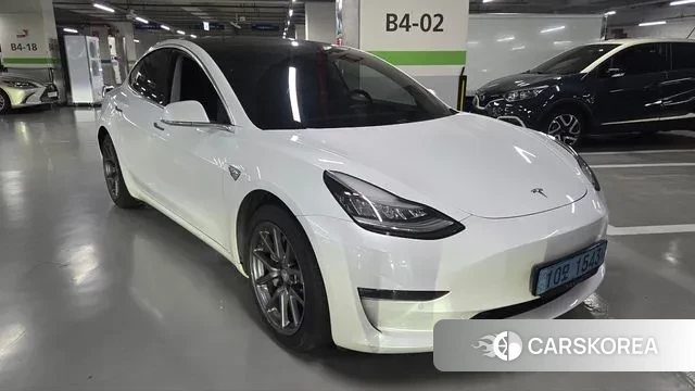 Tesla Model 3 2020 Белый из Кореи, фото 4