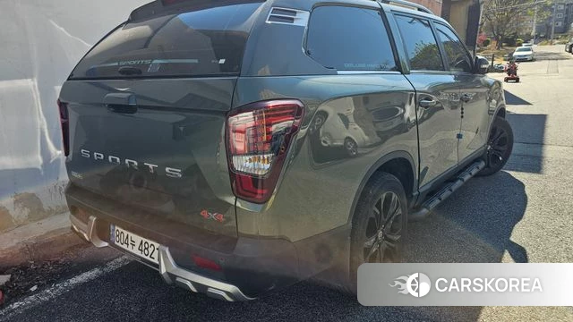 Ssangyong The New Rexton Sport 2022 Светло-зеленый из Кореи, фото 3