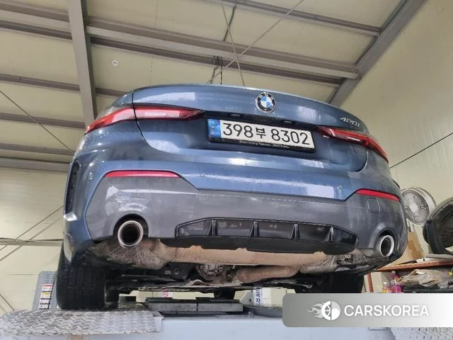 BMW 4 Series (G22) 2021 Синий из Кореи, фото 2