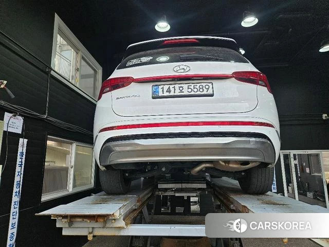 Hyundai The New Santa Fe 2021 Белый из Кореи, фото 2