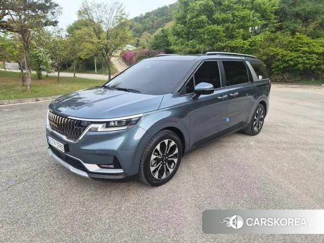 Kia Carnival 4th generation 2023 Темно-зеленый из Кореи, фото 6