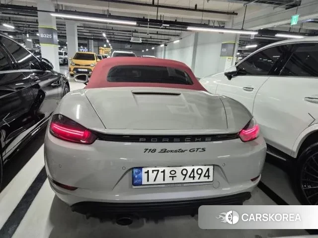 Porsche 718 Boxster 2022 Серебристо-серый из Кореи, фото 2