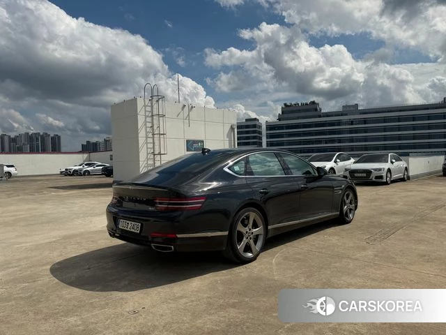Genesis G80 (RG3) 2022 Черный из Кореи, фото 4