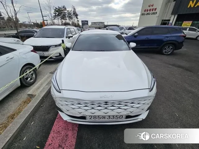Kia K8 Hybrid 2022 Белый из Кореи, фото 3