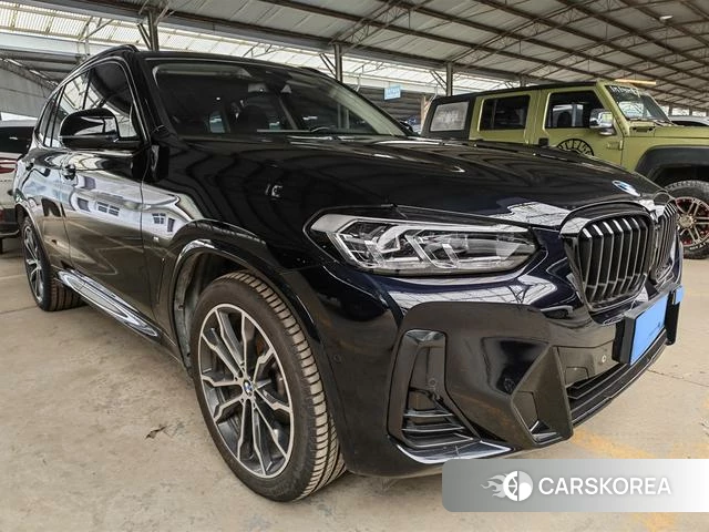 BMW X3 2023 Черный из Китая, фото 2