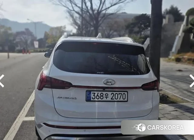 Hyundai The New Santa Fe 2021 Белый из Кореи, фото 2