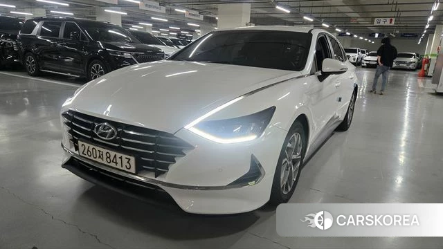 Hyundai Sonata (DN8) 2021 Белый из Кореи, фото 5