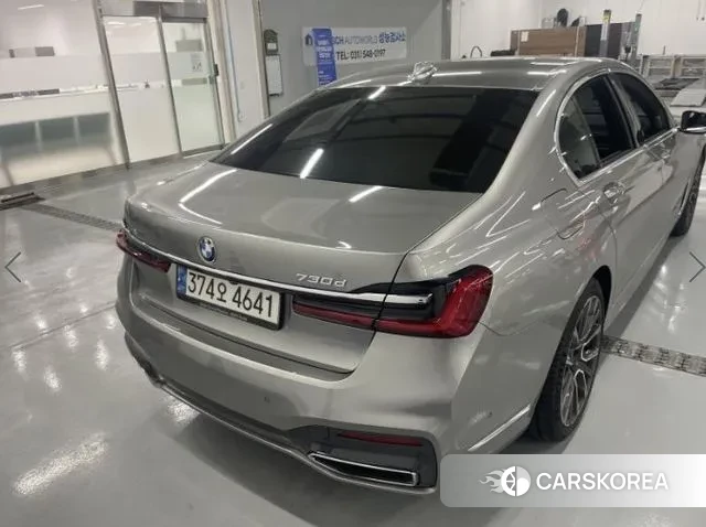 BMW 7 Series (G11) 2022 Серебряный из Кореи, фото 2