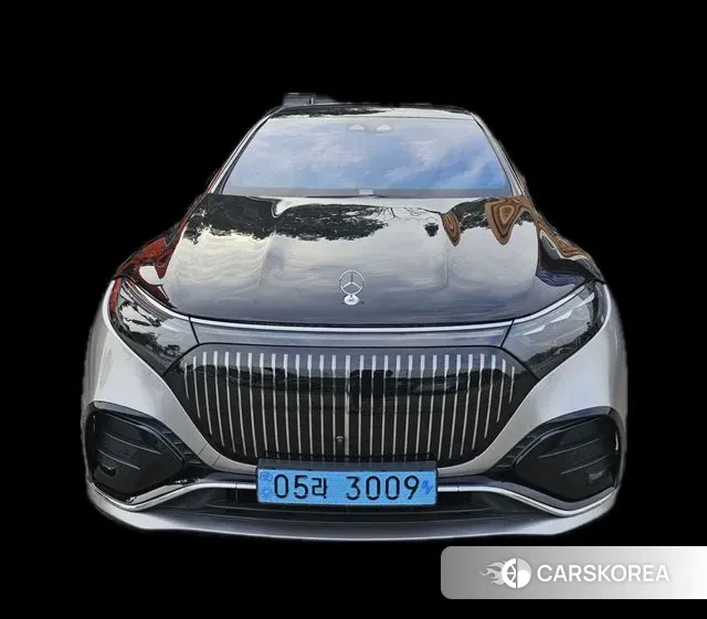 Mercedes-Benz EQS SUV X296 2023 Черный двухцветный из Кореи, фото 4