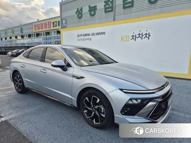 Hyundai Sonata D Edge (DN8) 2024 Серебристо-серый из Кореи, фото 6