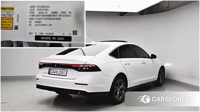 Honda Accord 11th Generation id 3560333 из Кореи 12