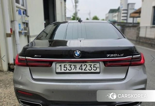 BMW 7 Series (G11) 2020 Серый из Кореи, фото 2