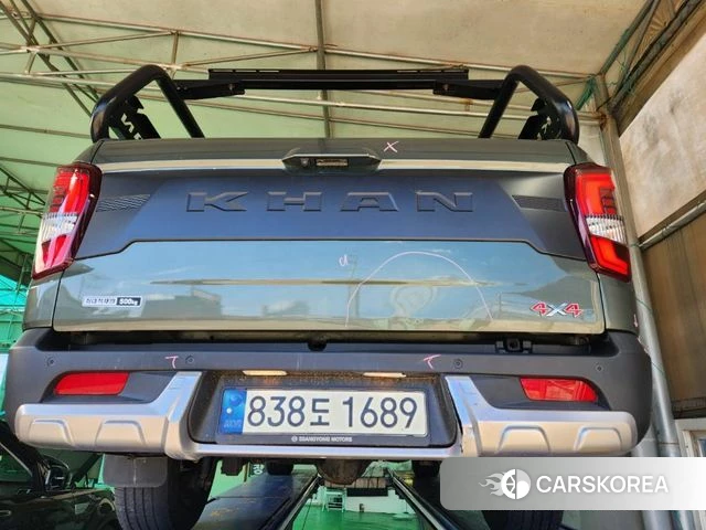 Ssangyong The New Rexton Sports Cannes 2021 Темно-зеленый из Кореи, фото 2