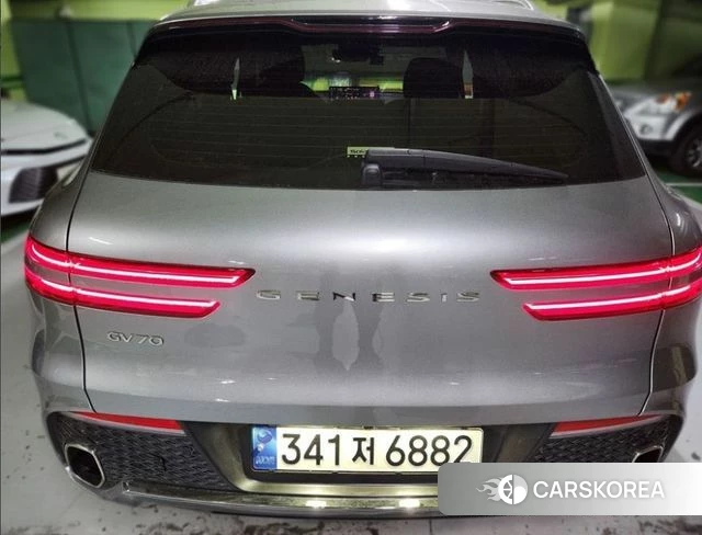 Genesis GV70 2021 Серебристо-серый из Кореи, фото 2
