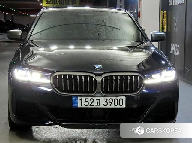 BMW 5 Series (G30) 2020 Черный из Кореи, фото 2