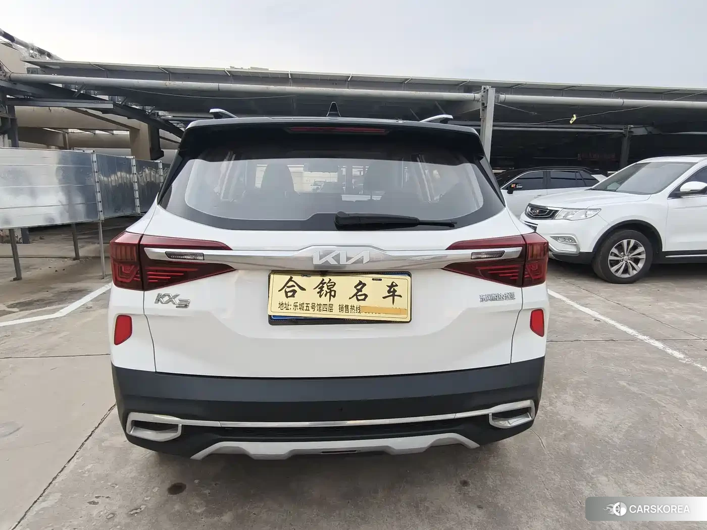 Kia KX3 proud run 2022 Белый из Китая, фото 5