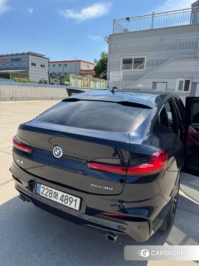 BMW X4 (G02) 2019 Синий из Кореи, фото 2