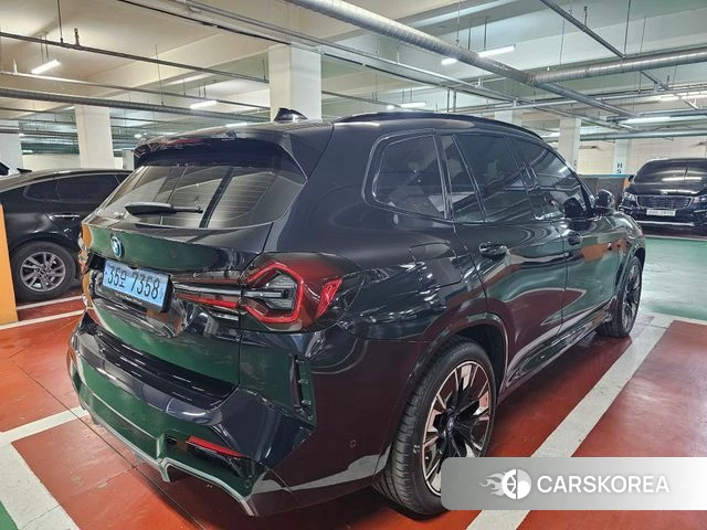 BMW iX3 2024 Черный из Кореи, фото 2