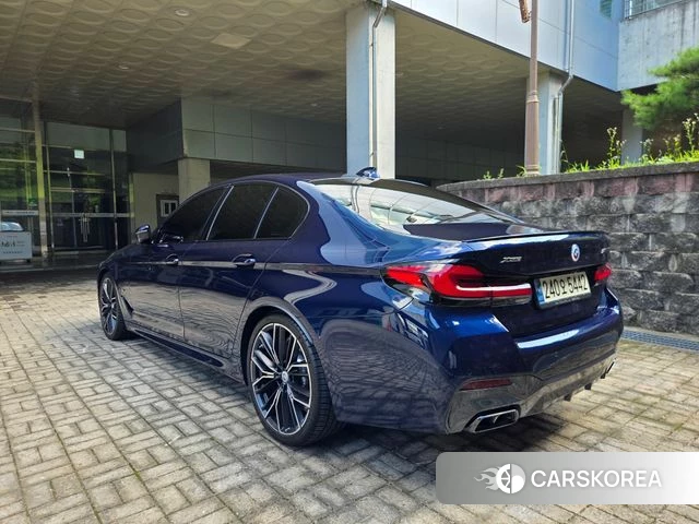 BMW 5 Series (G30) 2022 Синий из Кореи, фото 2