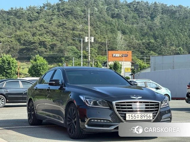 Genesis G80 2018 Черный из Кореи, фото 2